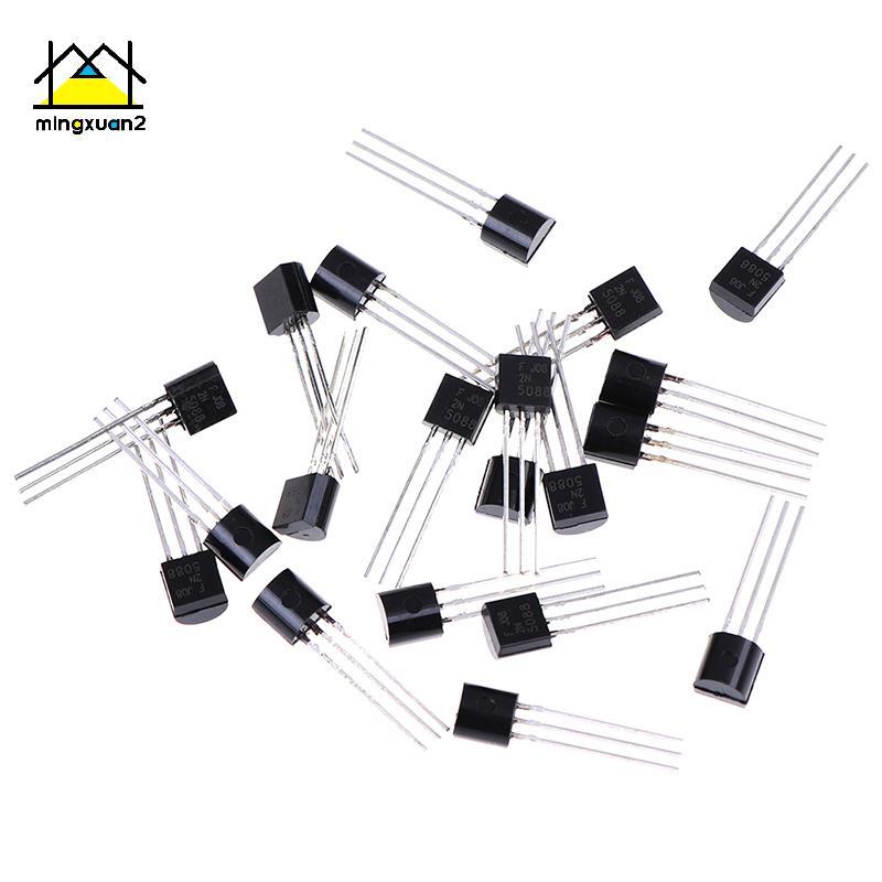 Mingxuan2 20 CÁI 2N5088 TO-92 Bộ ba tuyến nội tuyến Chất bán dẫn riêng biệt vn