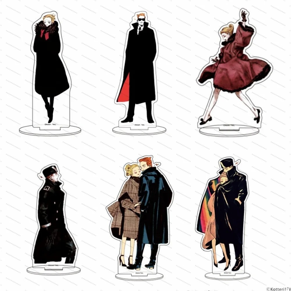 Standee Anime Veil mô hình mica nhân vật Emma Aleksander Kotteri trang trí bàn học quà tặng fan anim