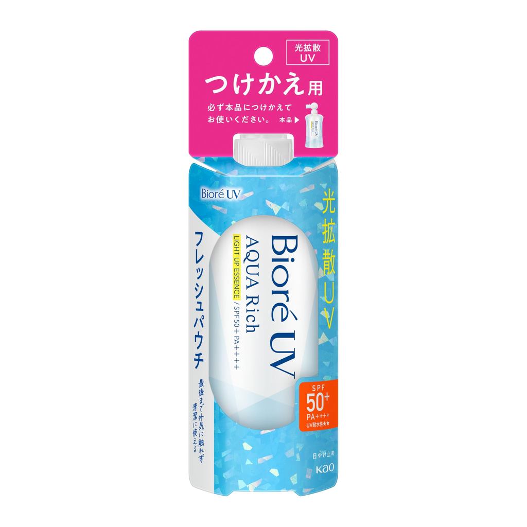 Kem chống nắng Biore UV Aqua Rich Light Up Essence SPF50/ Biore UV Aqua Rich Light Up Essence SPF50/