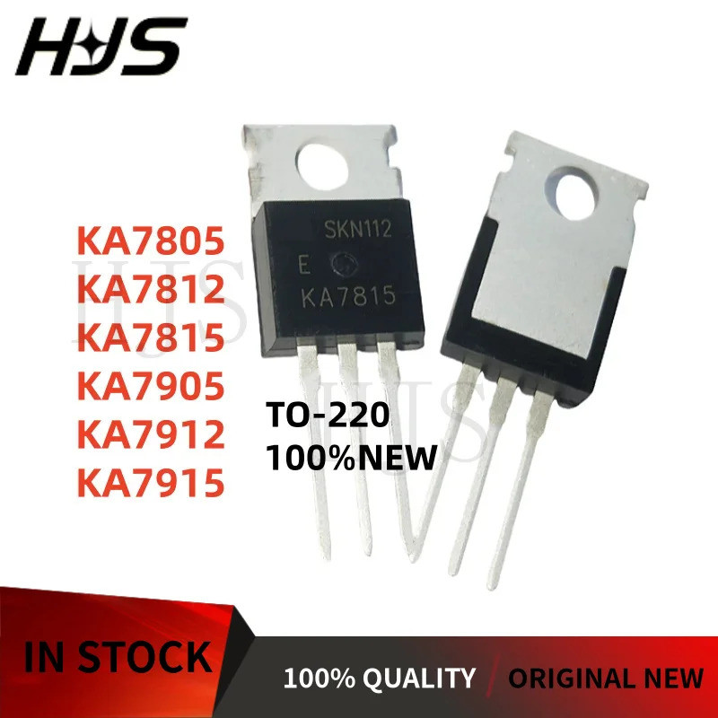 10 Cái TO-220 KA7805 KA7812 KA7815 KA7905 KA7912 KA7915 TO220 Còn hàng chip ic mos Q7IW