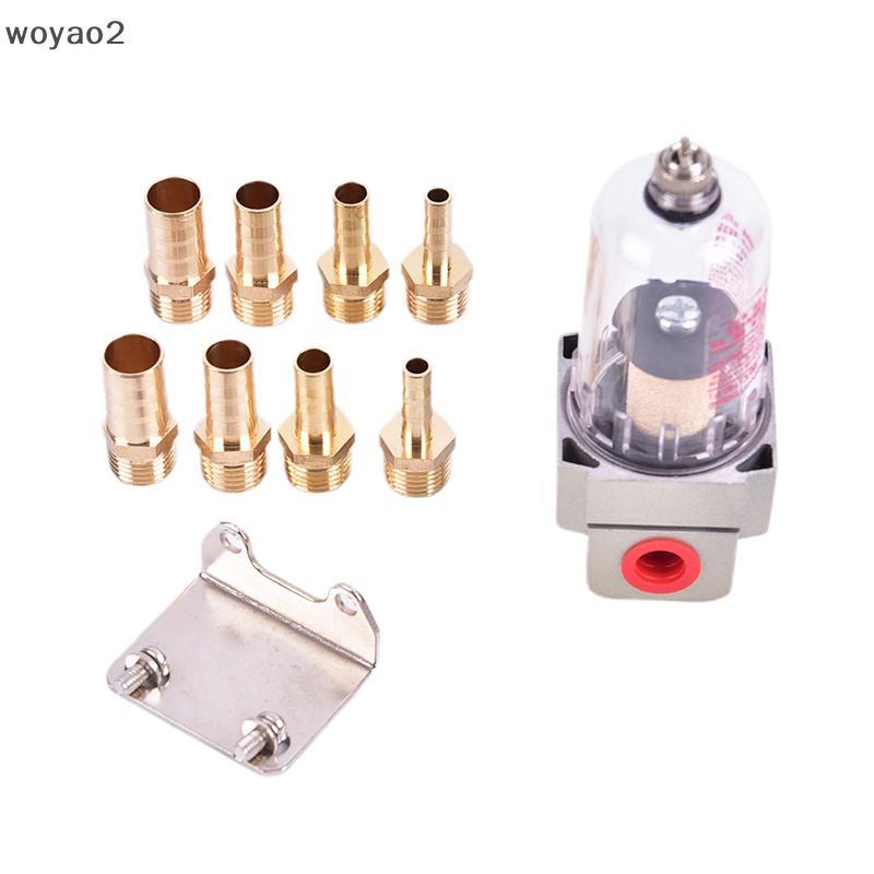 [woyao2] Máy tách dầu động cơ Catch Tank Can Reservoir Tank Breather Filter Baffled Boutique