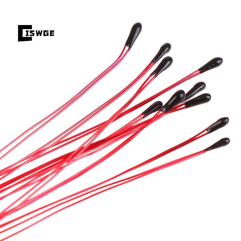 [CISWGE] 10 CÁI Điện trở nhiệt điện trở NTC MF52B 10K 100K Dây đeo đầu dò B3470 B3380 B3950 B3435 B 