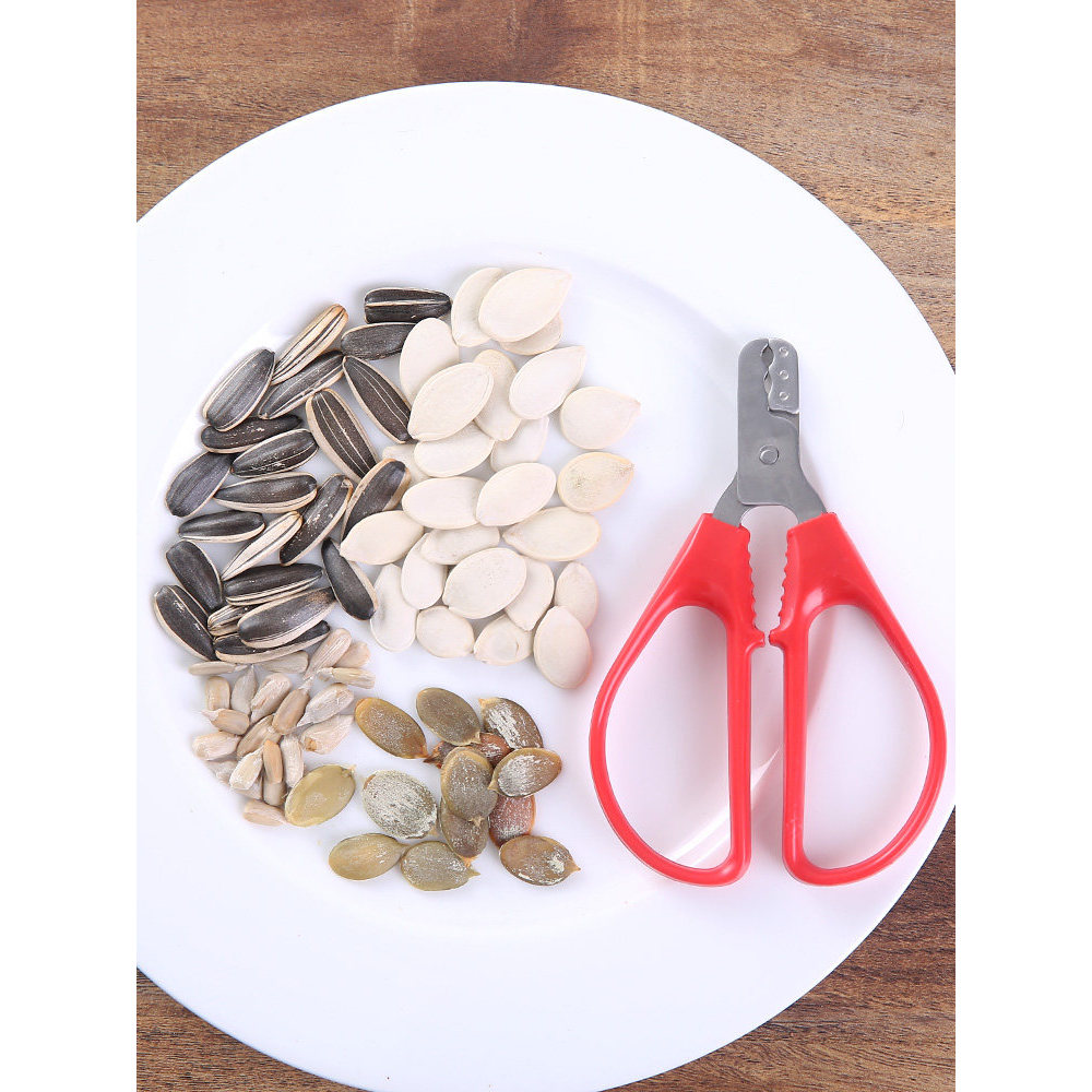 Kìm hạt hướng dương Sheller Kẹp hạt hướng dương Thép không gỉ Hạt hướng dương Màu đen Hạt hướng dươn