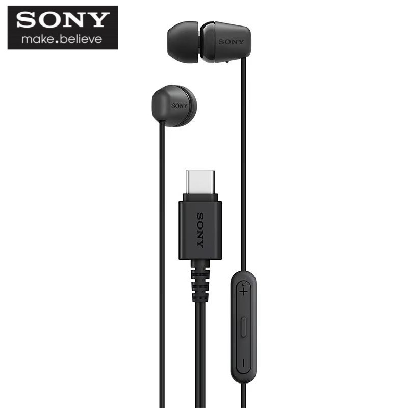 Tai nghe nhét tai có dây USB-C Sony IER-EX15C có micrô Tương thích với máy tính bảng Android iOS Máy
