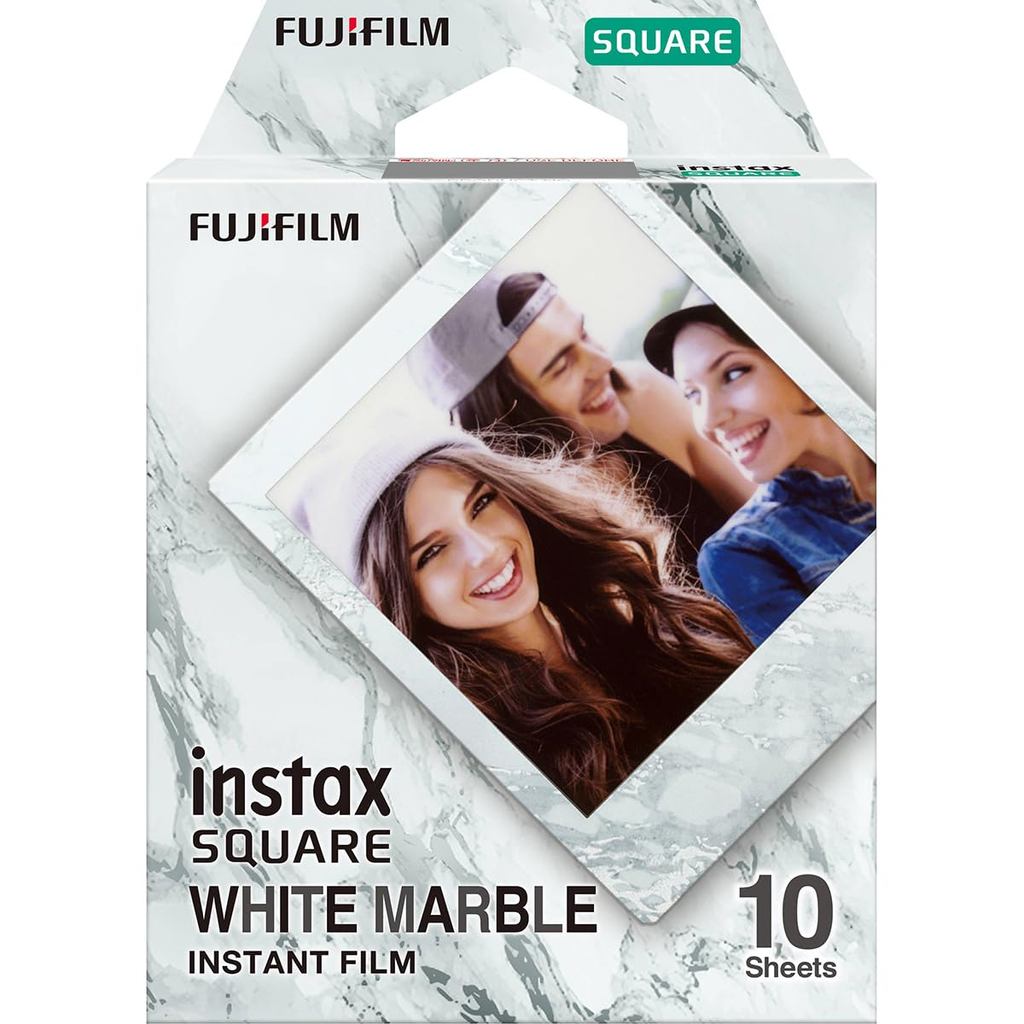 Fujifilm Square Format Film instax SQUARE White Marble INS SQ WHITEMARBLE WW1