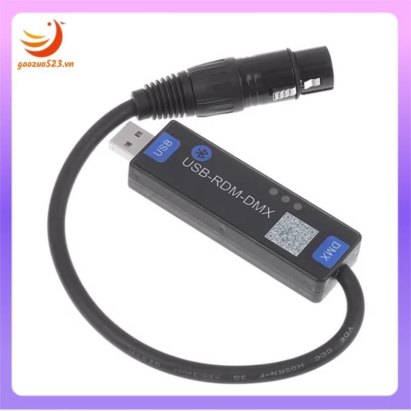 [gaozuo523.vn] Đèn sân khấu DMX512 USB-RMD- Ứng dụng di động Bộ điều khiển quay số Bluetooth không d