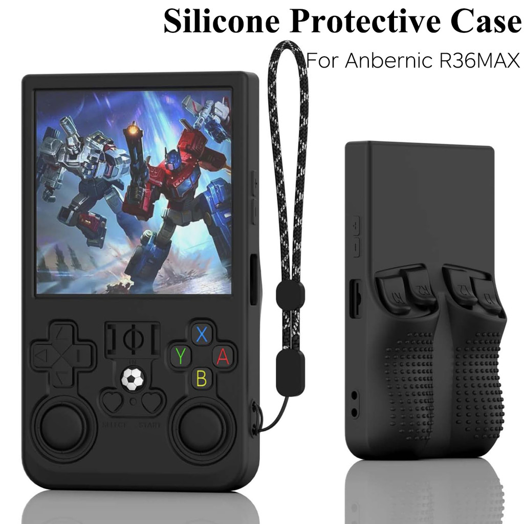 Dành Cho Vỏ Bảo Vệ Silicon Anbernic R36MAX, Da Mềm Cho Phụ Kiện Máy Chơi Game Cầm Tay R36 MAX Retro,
