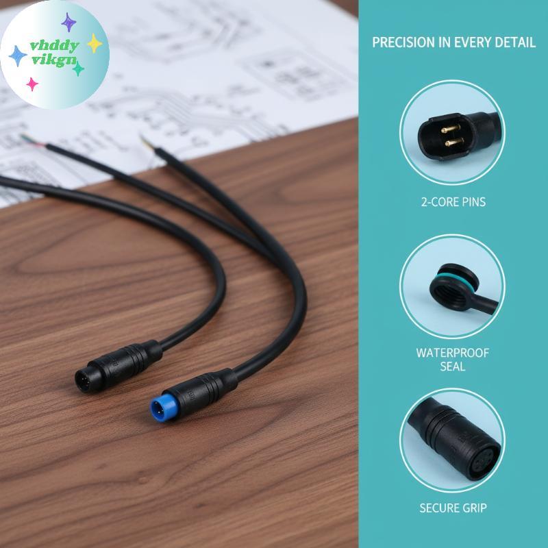 VHDD Phụ kiện Ebike tùy chọn Đầu nối đế cáp chống nước cho xe đạp điện Dự án sửa chữa và thay thế DI