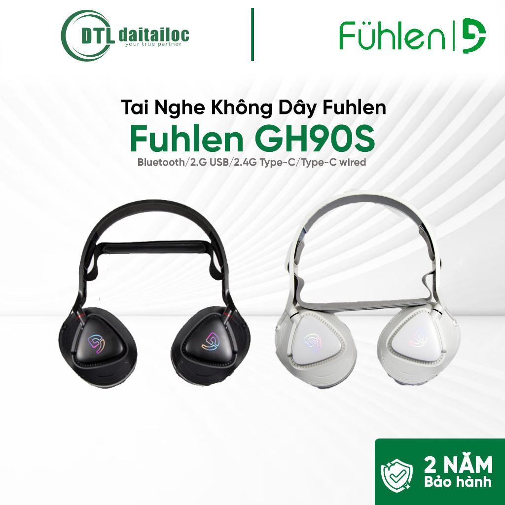 Tai Nghe Gaming Fuhlen GH90s Black | Chính Hãng | Bảo Hành 24 Tháng
