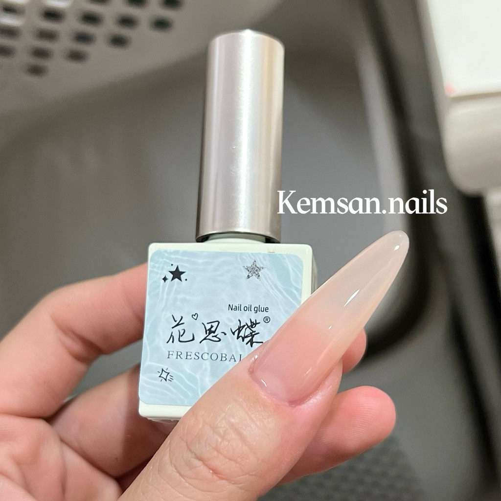 (M93) sơn thạch cam nâu nude làm nail