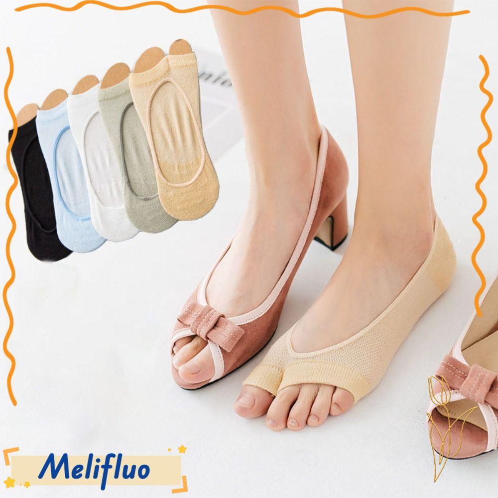Tất miệng cá MELIFLUO, Tất mỏng Cotton, Tất hai ngón hở ngón EUR 35-40