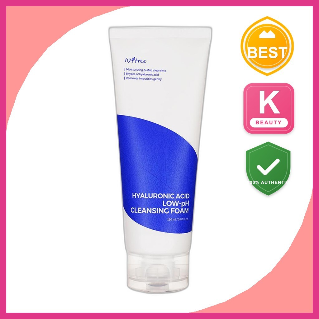 ISNTREE [Istree] Sữa rửa mặt Hyaluronic Acid Low-pH 150ml / Sữa rửa mặt Hàn Quốc / Sữa rửa mặt Low-p