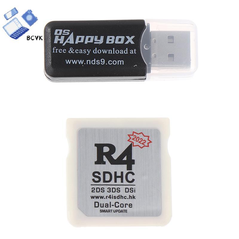 [BCVK] 2022 R4 SDHC Adapter Thẻ Nhớ Kỹ Thuật Số An Toàn Thẻ Đốt Thẻ Trò Chơi Flashcard Bền Chất Liệu