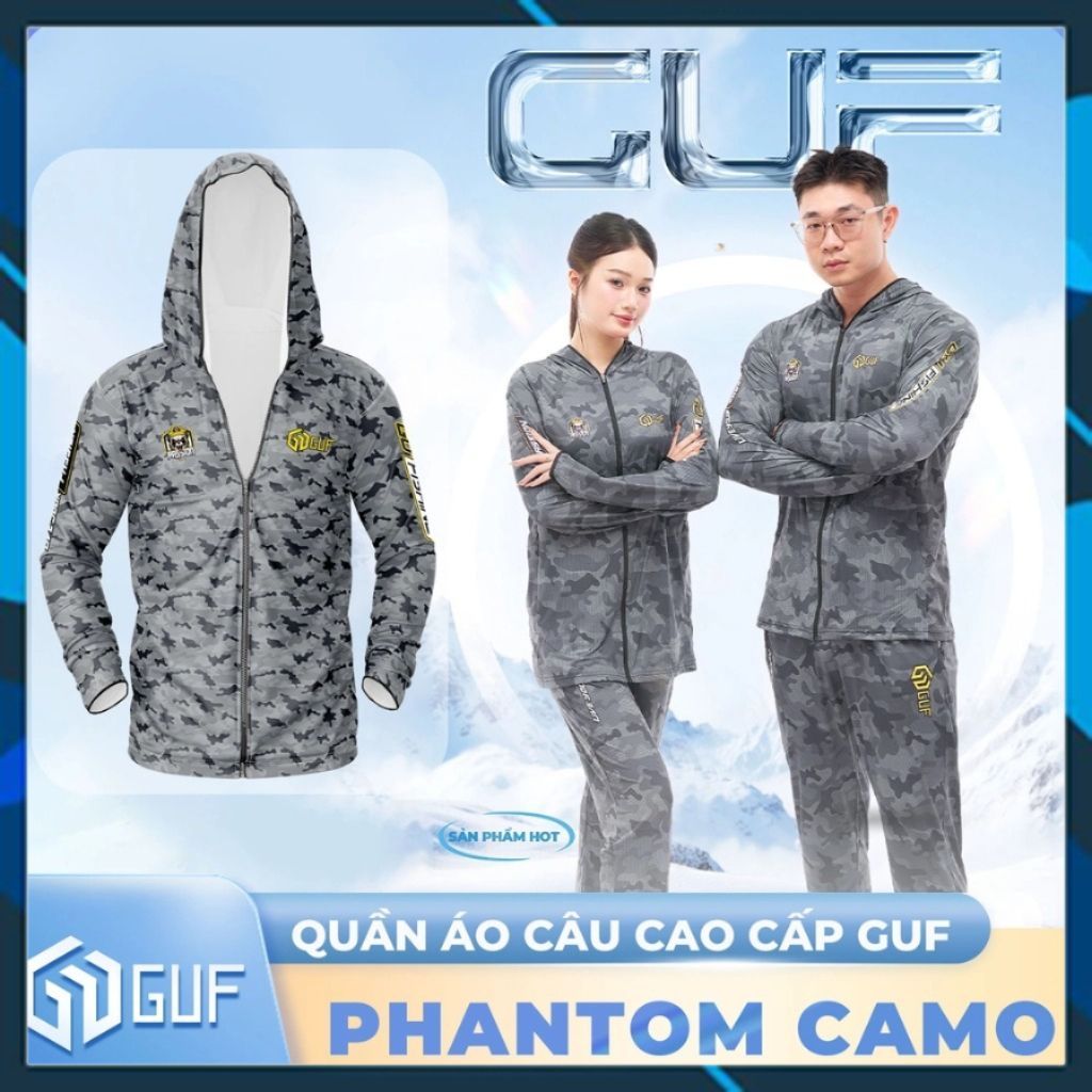 Áo Camo GUF Fishing