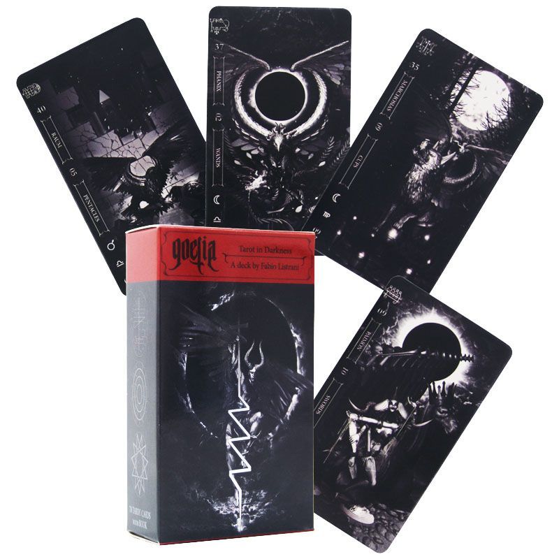 2025 Sản phẩm mới Goetia Tarot trong bóng tối Bóng tối Solomon Gaetia Card Board Game20260509