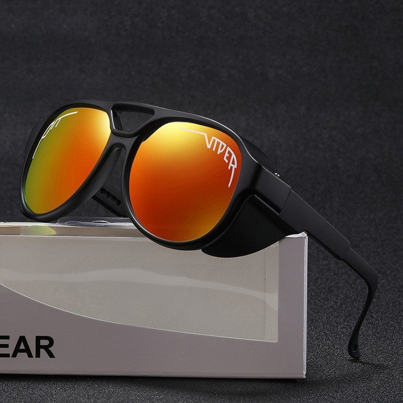 Popular~New pit viper Punk windproof glasses polarized outdoor sports sunglasses ski cycling glasses