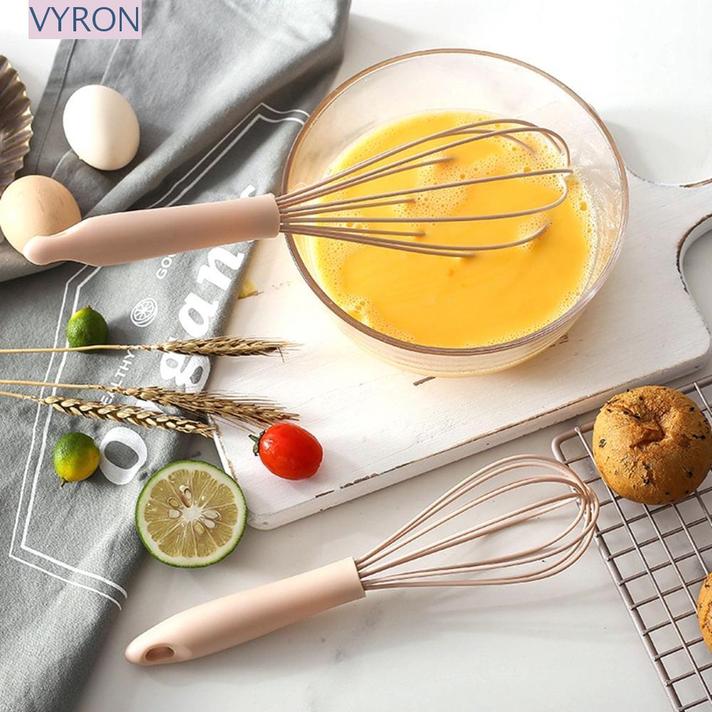 VYRON Whis Cream Home Milk Frother Silicone Manual Cooking Mixer