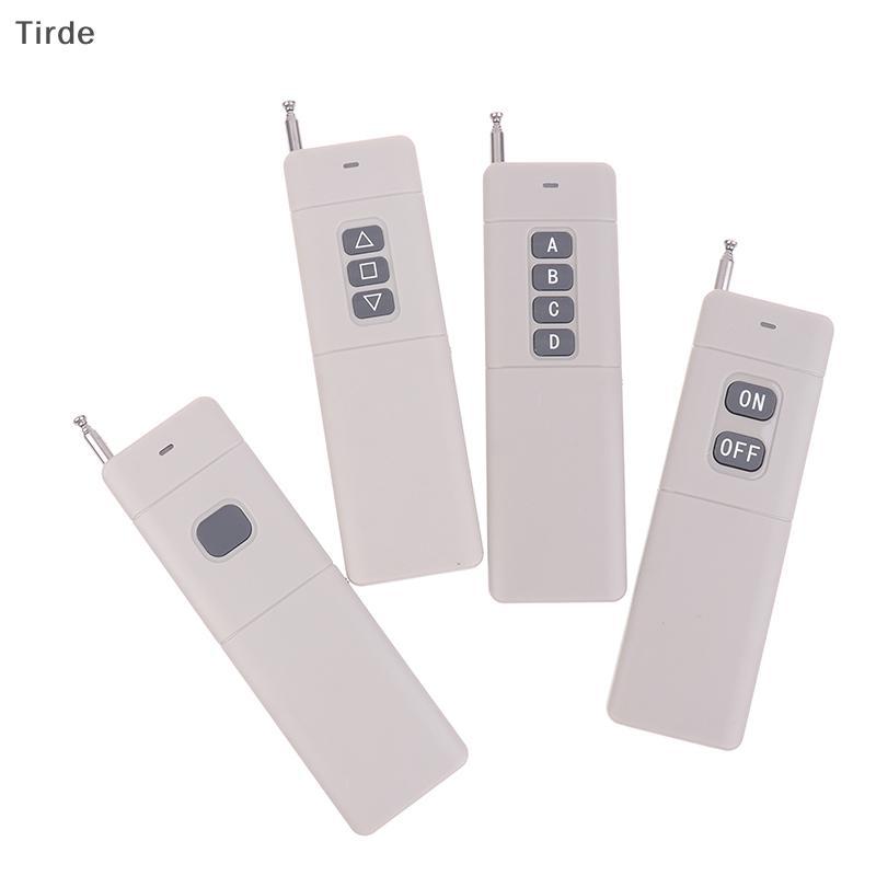 Tirde 433Mhz 3000M Dài Phạm vi công suất cao RF điều khiển từ xa Transmitter Receiver 1/2/4CH CCD