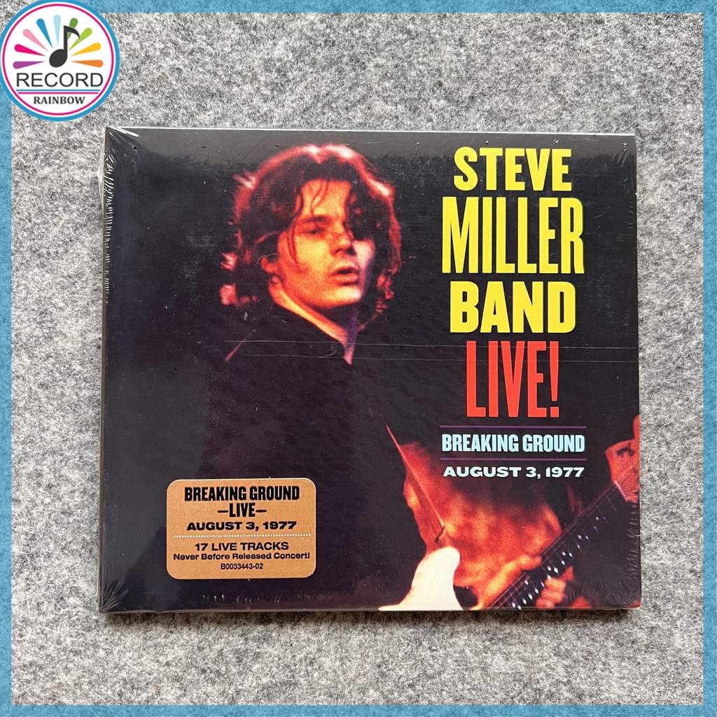 Steve Miller Band Live Breaking Ground August Original CD Album [Sealed] Brand New 1Z0768 YN-260423