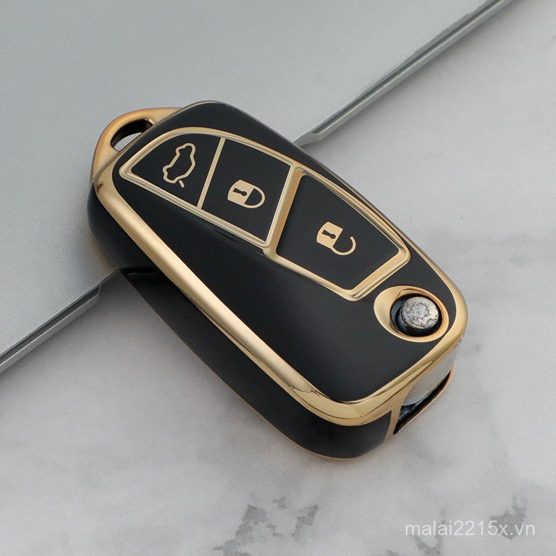 Thích hợp cho Fiat Car Key Cover Panda European Car Key Case Phnom Penh Key Protection Case Sản phẩm