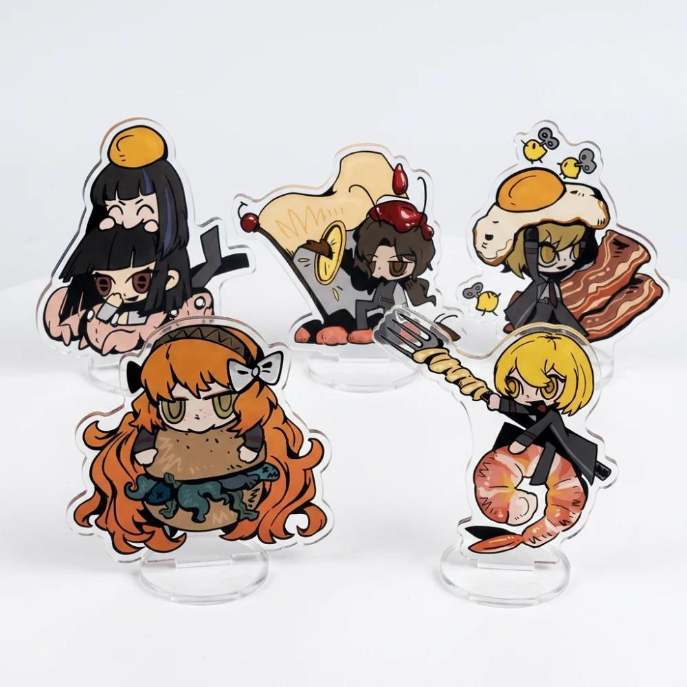Limbus Company Anime Yi Sang Acrylic Stand keyring Faust Toy Model Figure Display Goods Collection
