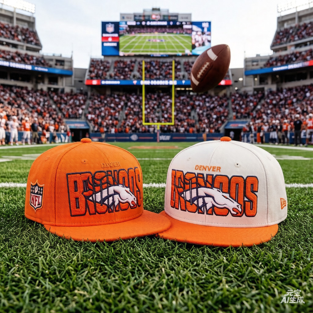 Mũ New Era 9FIFTY Snapback Denver Broncos màu cam - Có thể điều chỉnh
