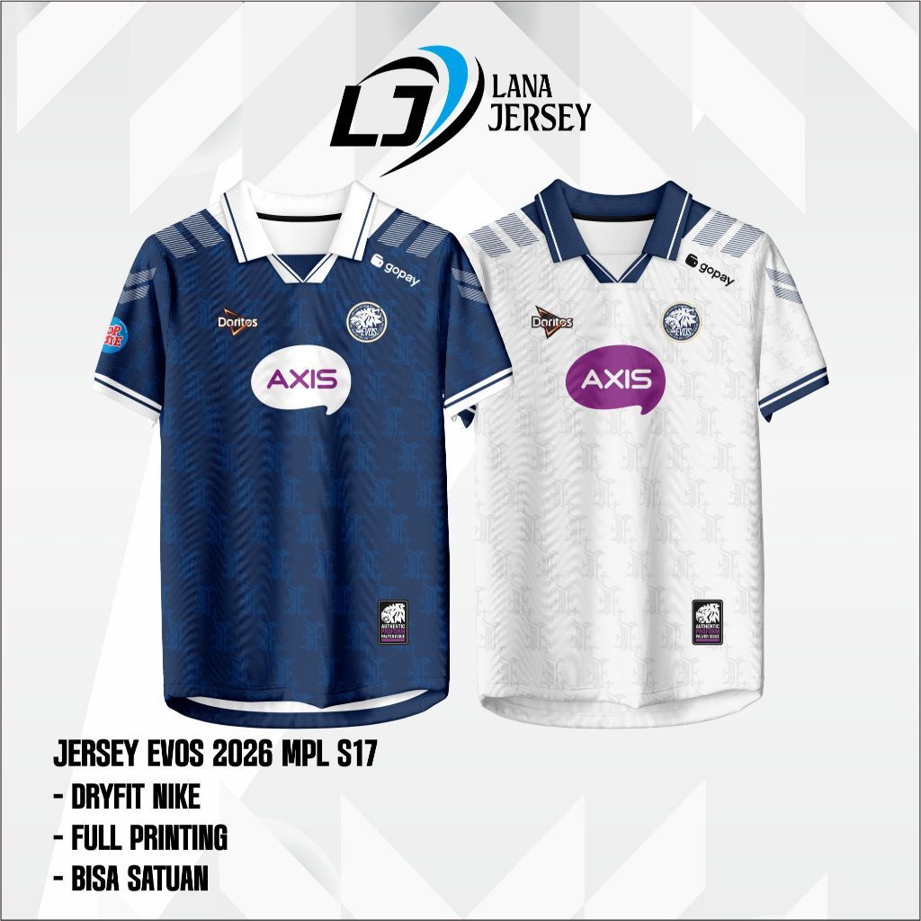 EVOS ESPORT 2026 2027 MPL S17 Full Print MLBB MLBB Jersey / Biệt danh tùy chỉnh miễn phí
