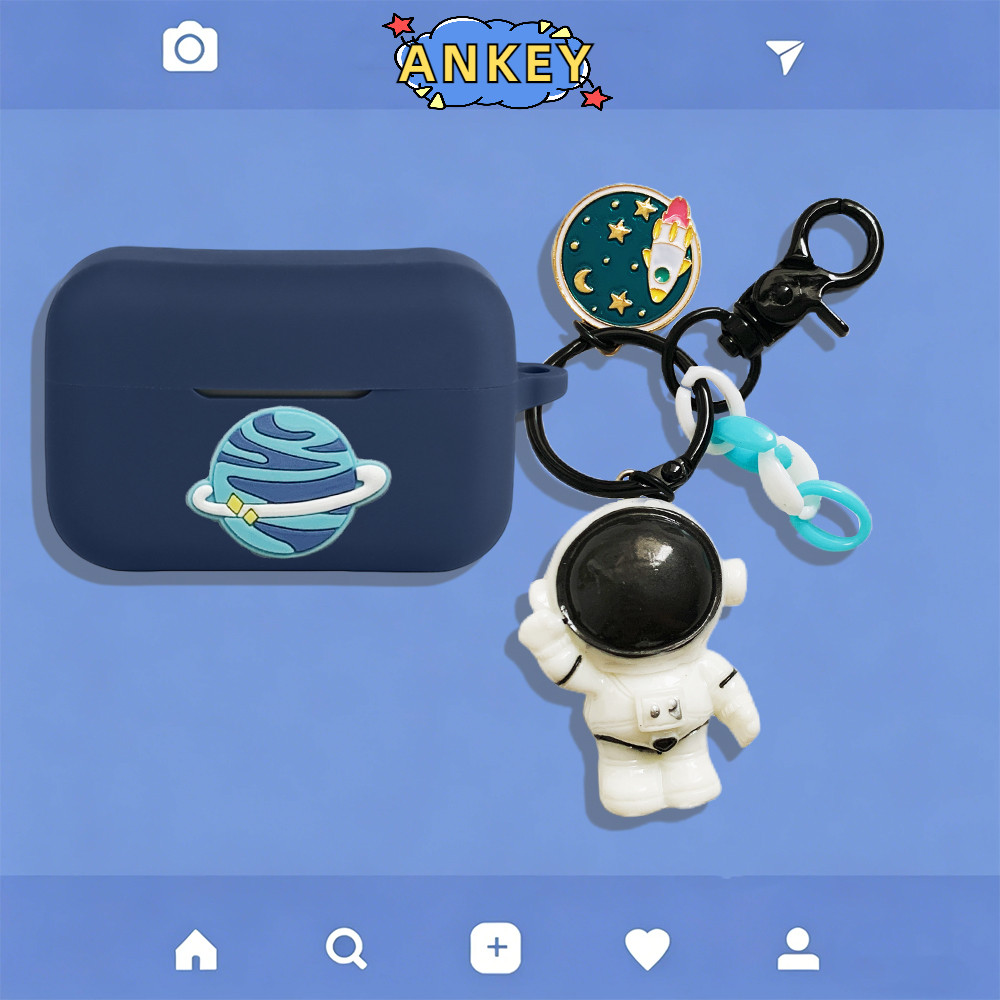 Compatible with MOONDROP Pudding Silicone Bluetooth earphone case Cartoon pattern Protective Shockpr