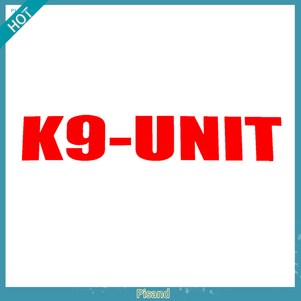 Pisand K9-Unit Xe Kiểu Dáng Thân Xe Cửa Sổ Phản Quang Đề Can Dán Trang Trí