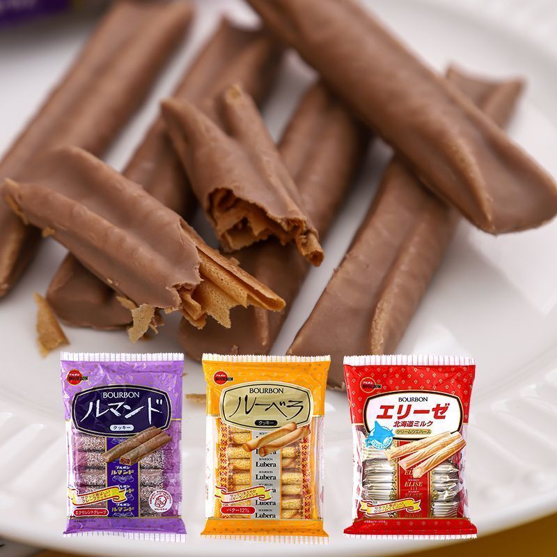Bourbon Bourbon Bourbon Chocolate Cocoa Melaleuca Bánh quy giòn Trứng cuộn Trẻ em Đồ ăn nhẹ nhập khẩ