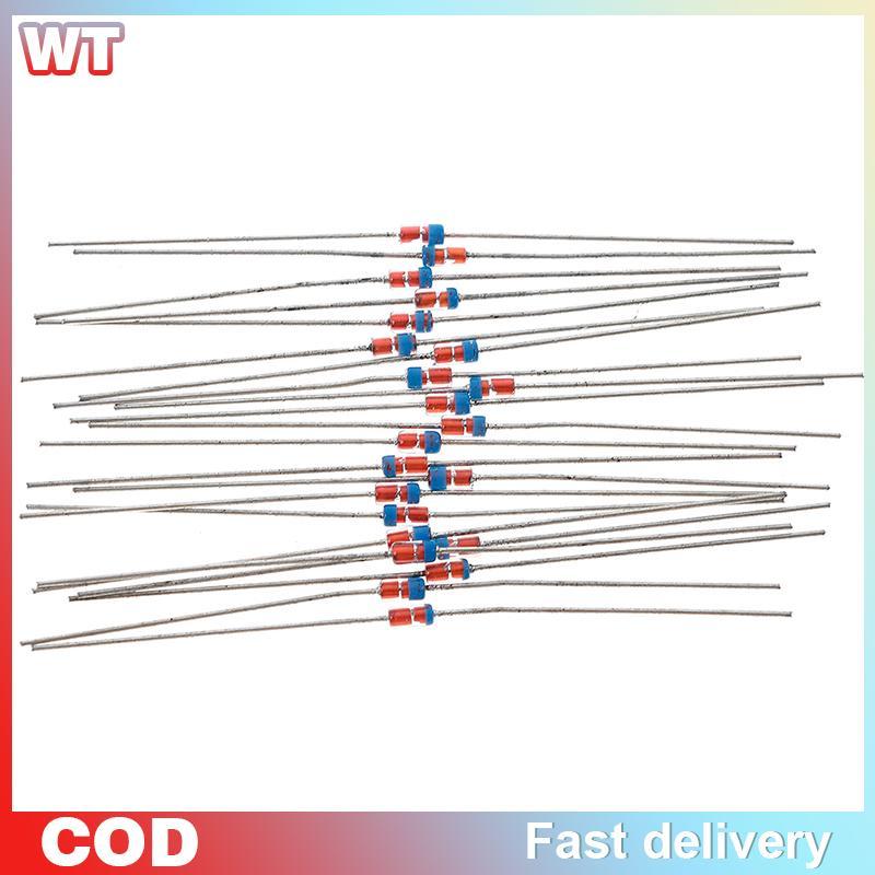 [WT] 20 Cái 1N34A DO-35 germanium dò diode AM / FM đài phát thanh pha lê