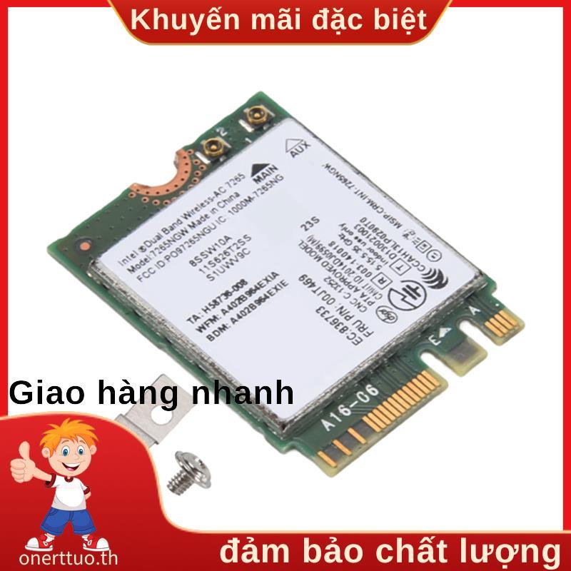 1 CÁI AC7265 7265NGW Thẻ WiFi FRU00JT469 802.11AC NGFF BT4.0 Phụ tùng thay thế cho dòng E550 E455 E5
