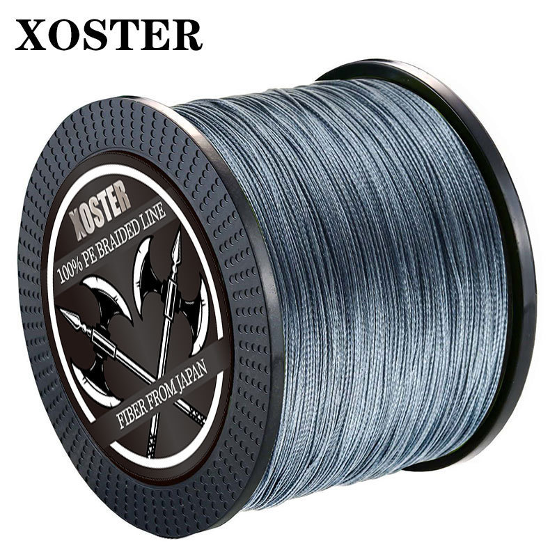 XOSTER 300M 8 Dây PE Dây Bện Dây PEing Line 8 Dây 100% PE Bện Dây Mồi Dây 100% PE Dây Câu Cá Lure Li