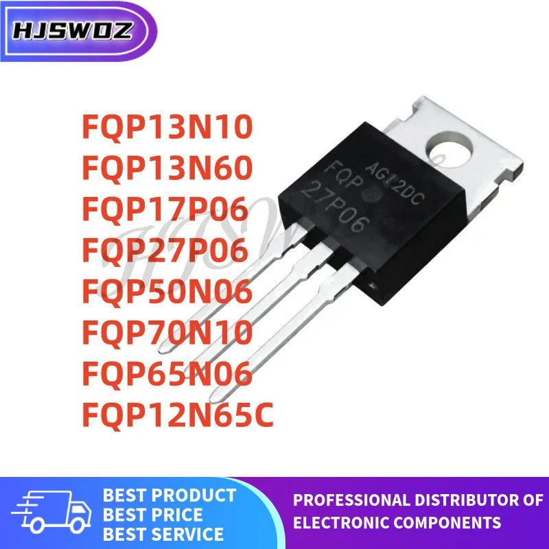 10 Cái FQP50N06 FQP70N10 FQP13N10 FQP27P06 FQP12N65C FQP65N06 FQP13N60 FQP17P06 MỚI Chất lượng tốt n
