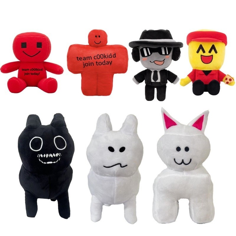 MỚI Forsaken Gubby Sang Trọng Anime Pizzaman Chance Man Plushie Hoạt Hình Dễ Thương Búp Bê Nhồi Bông