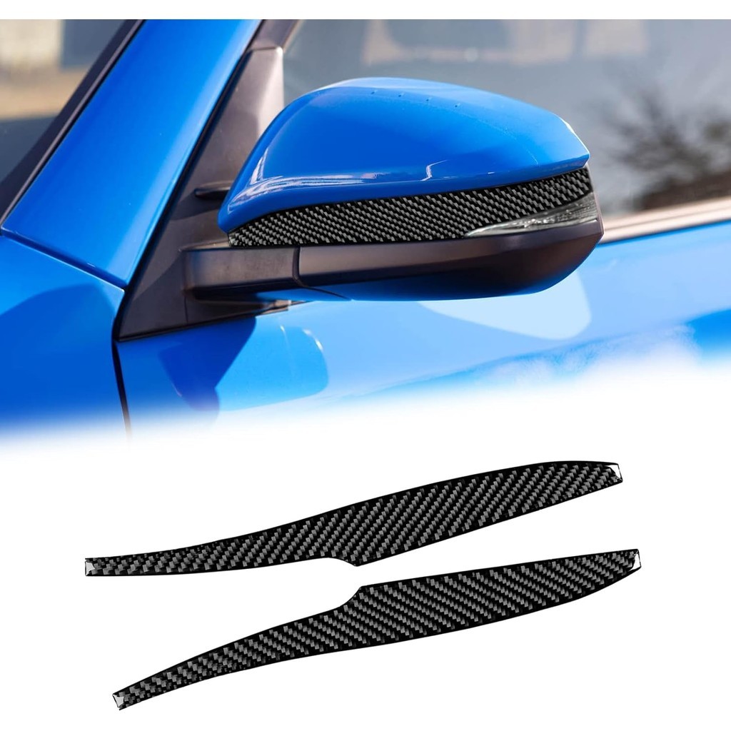 Tương thích với Phụ kiện trang trí gương chiếu hậu bằng sợi Carbon cho Toyota 4Runner SUV 2010-2024 