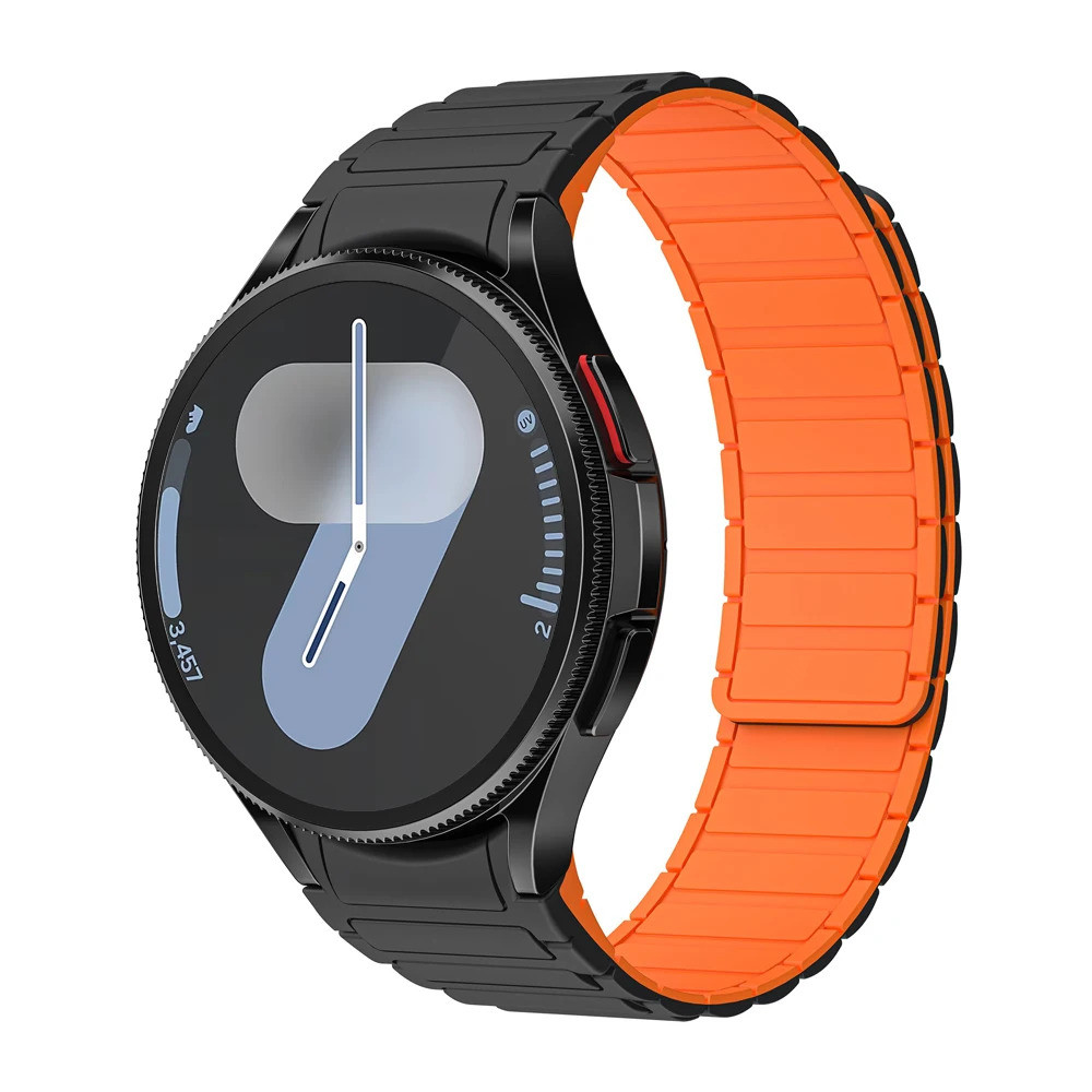Dây Đeo Từ Tính Cho Samsung Galaxy Watch 6 Classic 7 / 5 Pro / 4 44mm 40mm 45mm KHÔNG CÓ Khoảng Cách