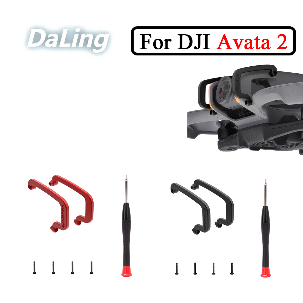 Sunnylife DJI Avata 2 Cản Đầu Ống Kính Chống Va Chạm Thanh Bảo Vệ AVATA2 Hợp Kim Nhôm Bảo Vệ Ống Kín