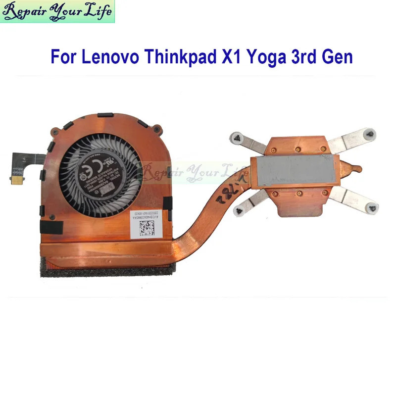 Quạt tản nhiệt làm mát CPU FZLaptop cho Lenovo ThinkPad X1 Yoga 260 1st X1 Carbon thế hệ thứ 4 01AW9