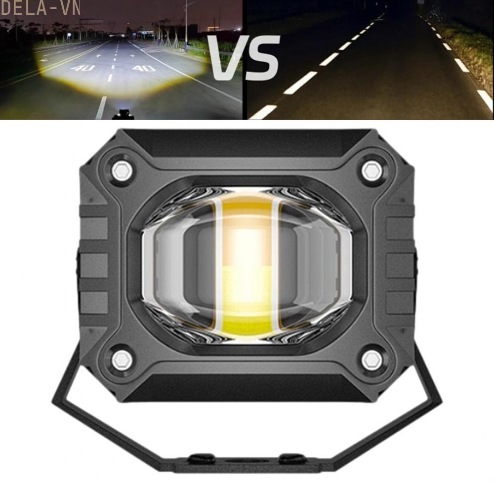Quick Install Motorcycle External Headlight with High Brightness Feature#DELA
