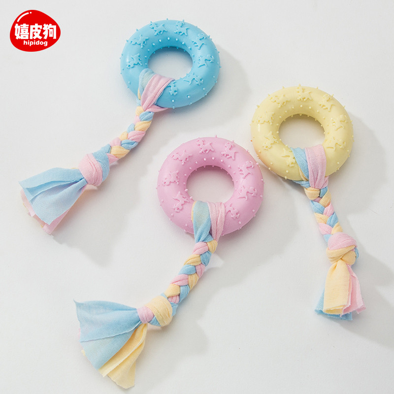 Boredom Giảm Tiện Dụng Cụ Chó Con Nhai Keo Nhỏ Chó Con Teddy Bichon Pomeranian Chó Con Đồ Chơi Cắn D