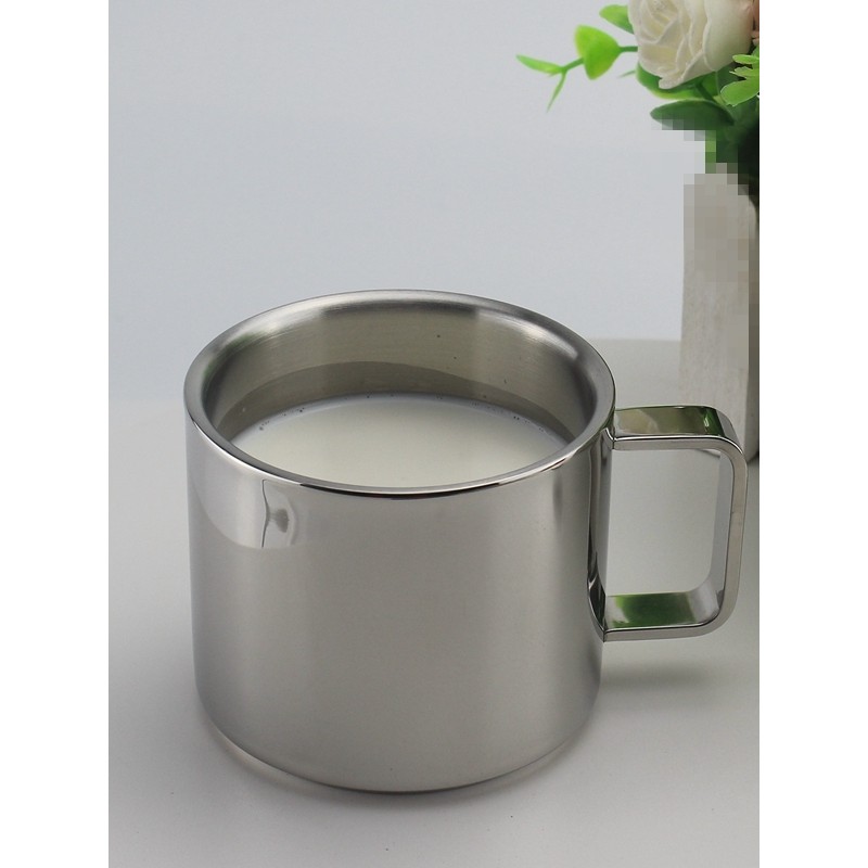 ETERNUM18-10 Cốc cà phê bằng thép không gỉ 304 Cốc uống nước cho bé Cốc trà chống bỏng cách nhiệt đô
