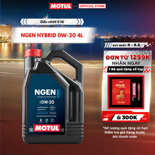 Dầu Nhớt Động Cơ Ô Tô Hybrid MOTUL NGEN HYBRID 0W-20 4L