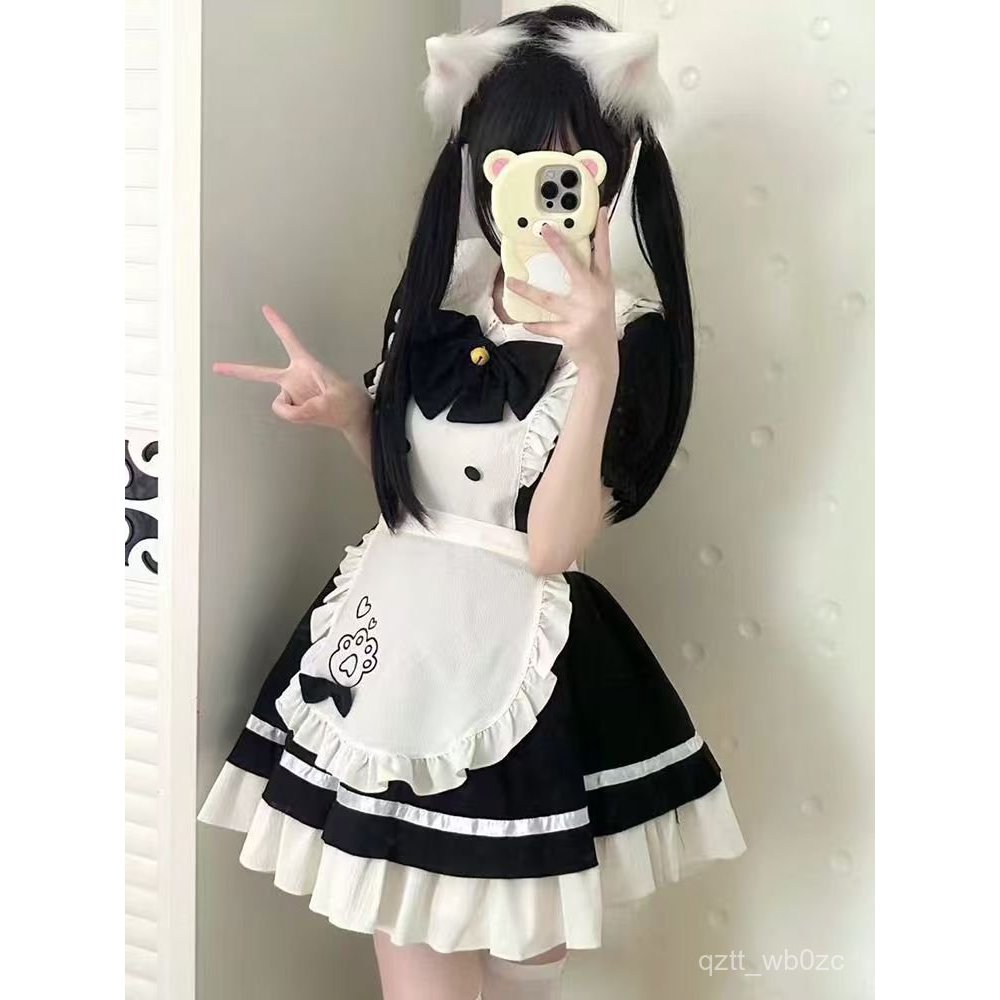 Bộ Váy Lolita Hầu Gái Xinh Xắn Trang Phục Cosplay Anime Hóa Trang Đẹp Tôn Dáng Mặc Chụp Ảnh Xinh 269