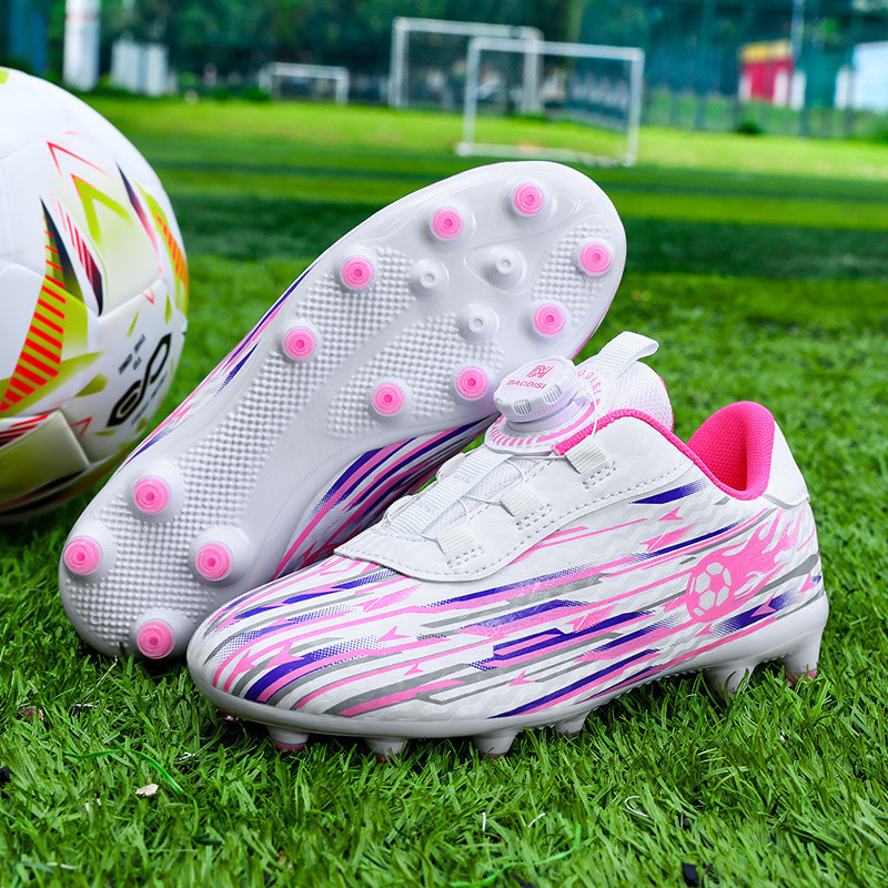 Giày bóng đá nam Fg chống trơn, đinh FG, chất lượng cao, unisex người lớn, hàng đầu