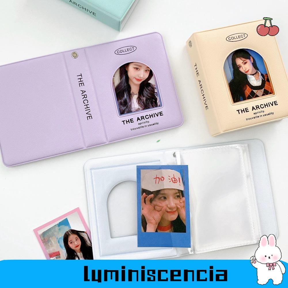 Album Thẻ Ảnh LUMINISCENCIA, Inch Love Picture Idol Picture Kpop Card, 4 Inch Lưu Trữ Poka Album Ảnh