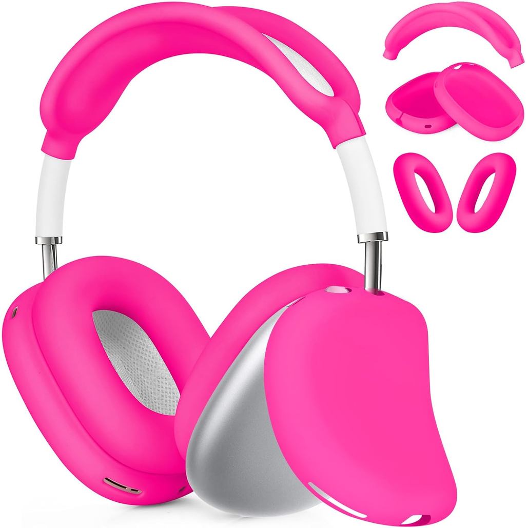Ốp lưng AIRSPO Airpod Max, Vỏ silicon cho tai nghe AirPods Max, Miếng đệm tai chống trầy xước / Vỏ b