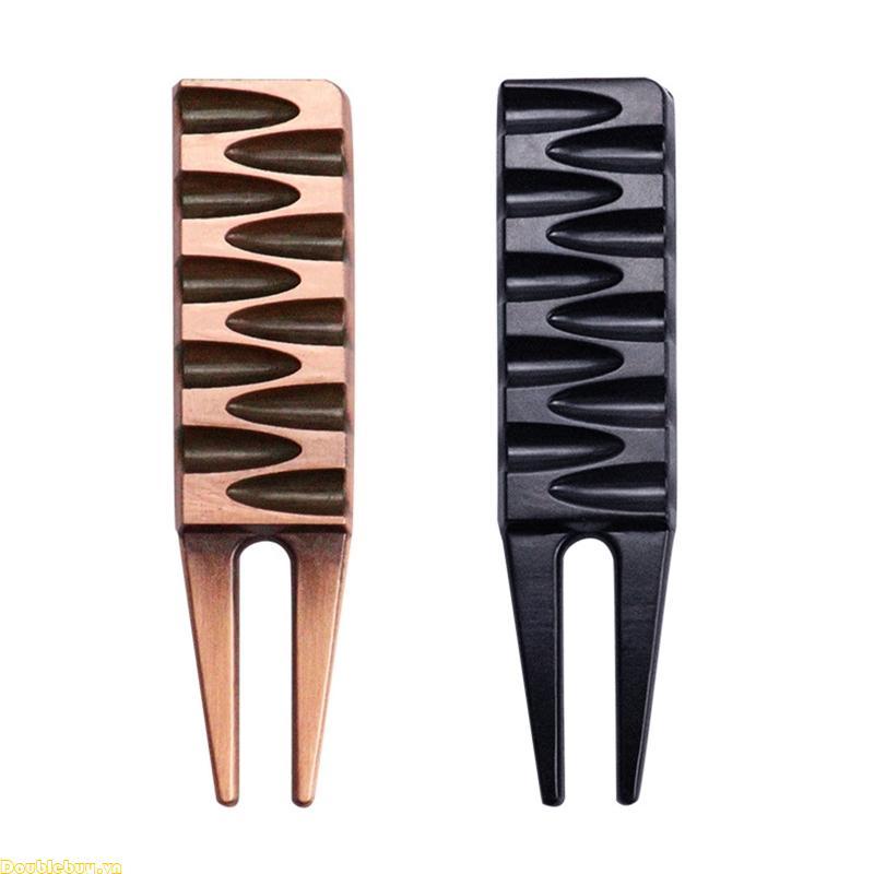 Doublebuy Golf Divot Tool Golf Divot Marker Pitch Groove Cleaner Golf Green Fork Putting Green Fork 