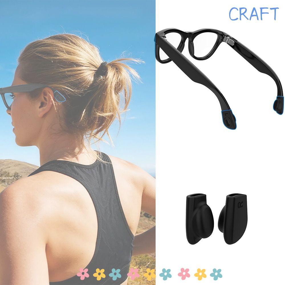 CRAFT 1 Cặp Kẹp Tai Kính Mắt, Bộ Giữ Kính Mắt Chống Trơn Trượt Silicon, Bộ Chống Trơn Trượt Cho (Gen