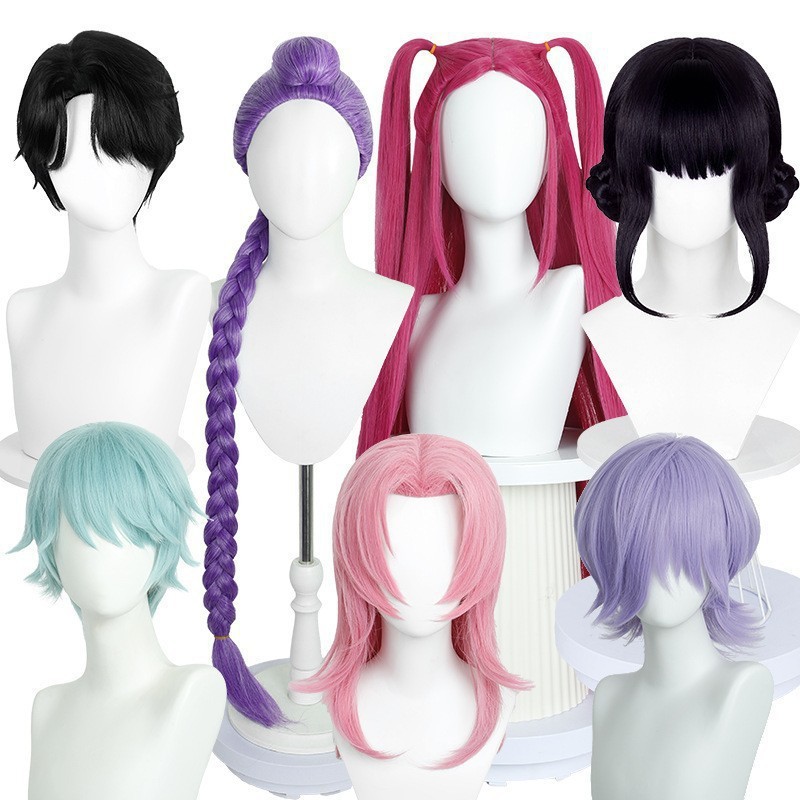 Nhóm thợ săn phù thủy Lumi Zoe Miraga Cậu bé Bé Bí ẩn lãng mạn Abby cos Tóc giả-Clothing Beauty Shop
